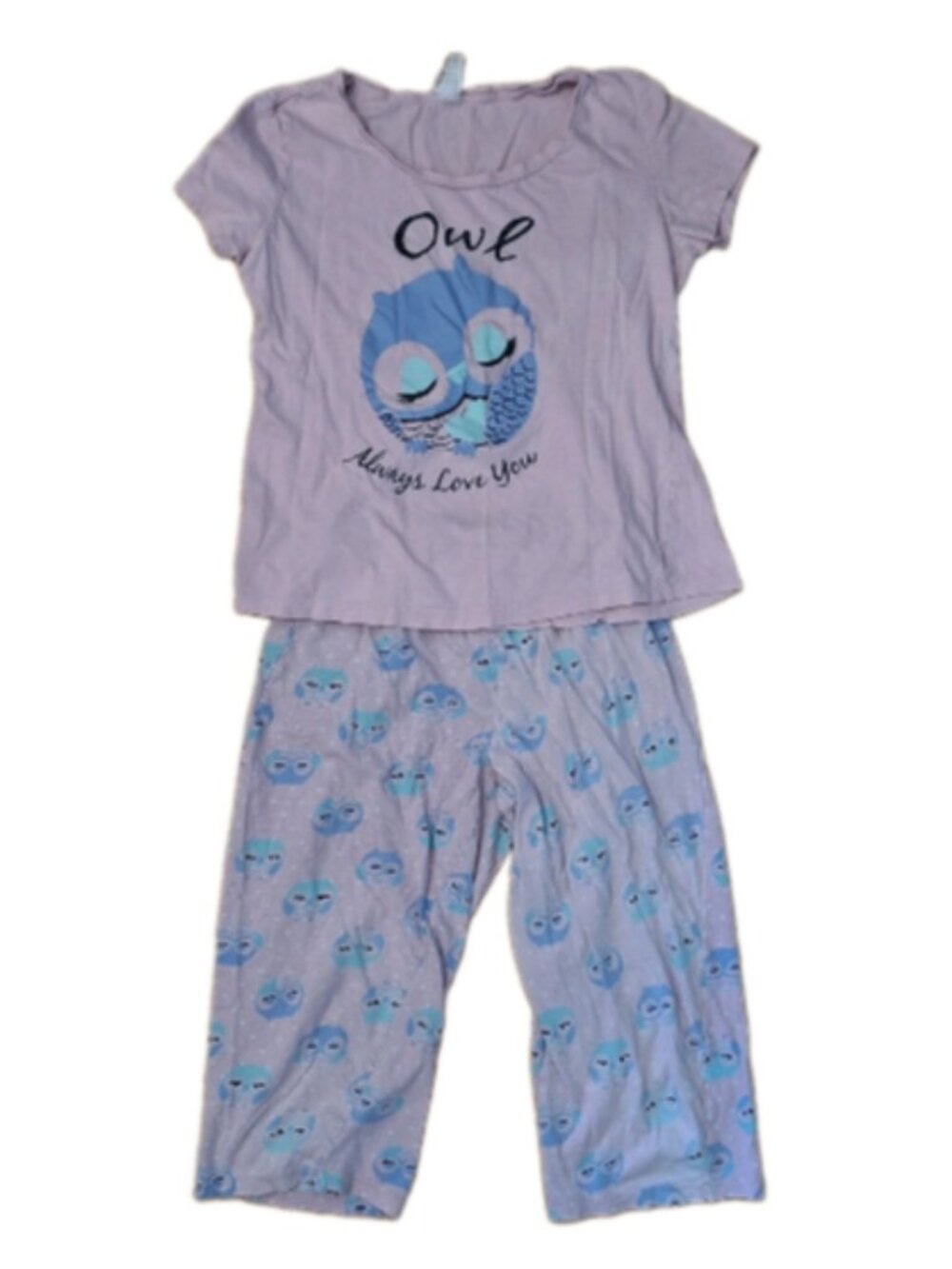 🏷️7 for $35 OLD NAVY OWL PAJAMAS PINK PURPLE SIZE XS